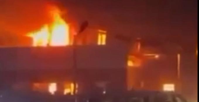 Musul’da düğün salonunda yangın: 113  ölü