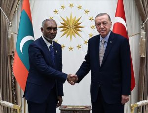 Cumhurbaşkanı Erdoğan, Maldivler Cumhurbaşkanı’nı ağırladı