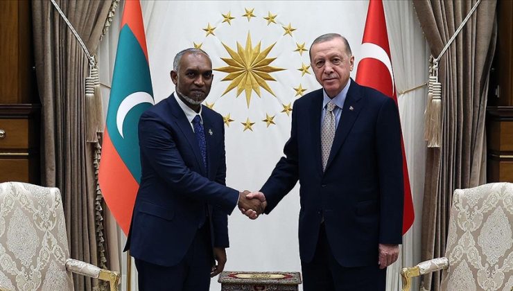 Cumhurbaşkanı Erdoğan, Maldivler Cumhurbaşkanı’nı ağırladı