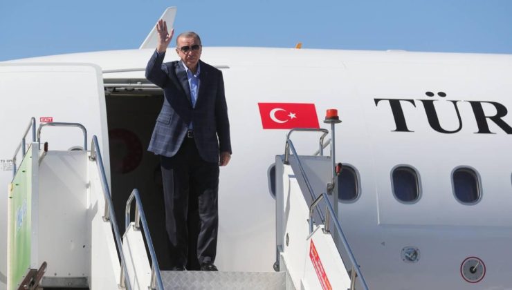 Erdoğan Almanya’ya gitti