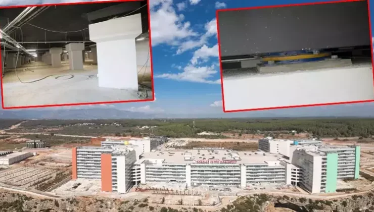 Antalya Şehir Hastanesi deprem anında 32 cm esneyebilecek