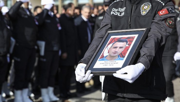 Şehit Polis Memuru Musa Erdem Son Yolculuğuna Uğurlandı